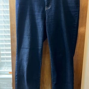 Bandolino “Mandie” Jeans, Excellent Condition, Dark denim, Size 12